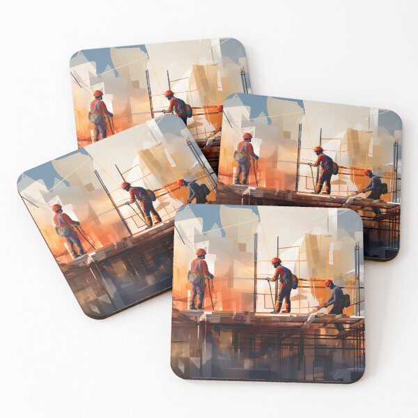 Item preview, Constructivism - Construction Workers designed and sold by KootenayDesigns.