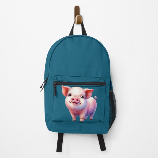 Item preview, Happy Pig in watercolor, Pig Enthausiats, Pig Lovers designed and sold by Right-UR.