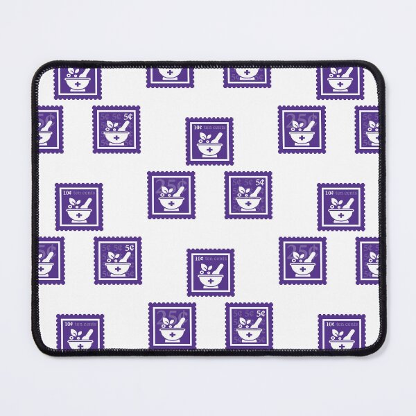 Item preview, Pharmacy | Purple & White Stamps | College Pharmaceutical Sales Major | Medicine Technician Graduate School Class | Medical Pharmacist Job | University Degree Minor | StampHeed 003 designed and sold by StampHeed.