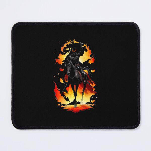 Item preview, Flame-Wielding Reaper Rider designed and sold by WitMeme.
