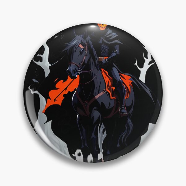 Item preview, Pumpkin Head Reaper Rider designed and sold by WitMeme.