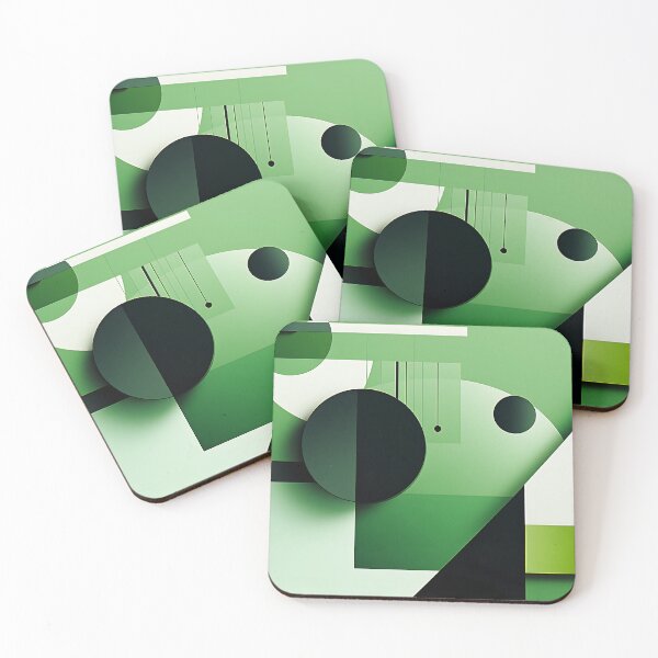 Item preview, Constructivism - Constructivist Green designed and sold by KootenayDesigns.