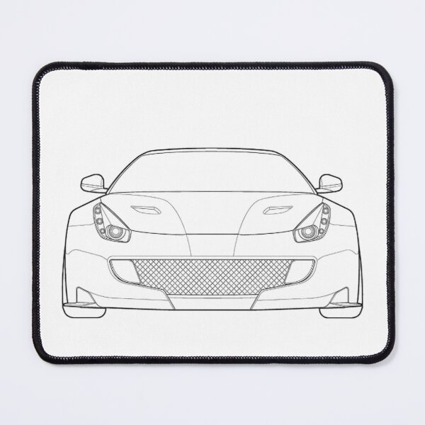 Item preview, Ferrari 812 Superfast Blueprint designed and sold by DecarYourself.