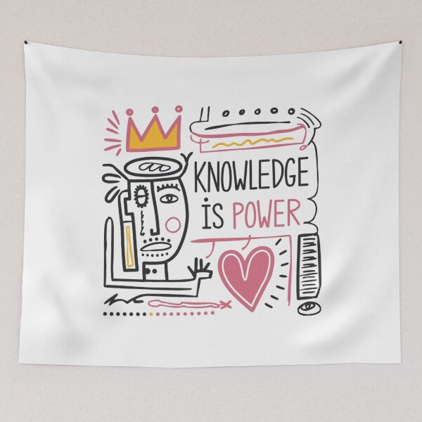 Item preview, Knowledge is Power,  funnyfits70, Humor, Funny designed and sold by FunnyFits70.