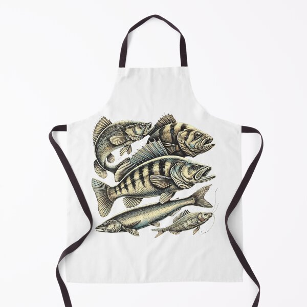 Item preview, Vintage Fly Fishing School of Fish designed and sold by ToxiCool.