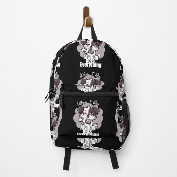 Item preview, When I Die My Dog Gets Everything designed and sold by nanka-art.