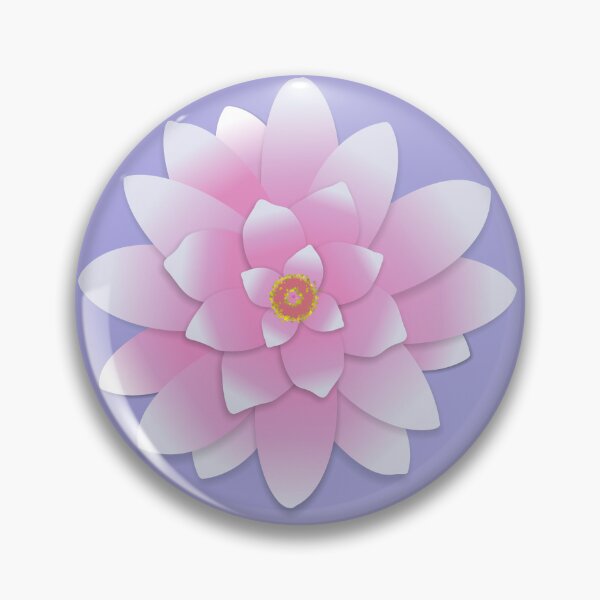 Artikelvorschau, Tossed Pink Lotus on Soft Lavender Half-Drop Repeat 5748 entworfen und verkauft von Art in My Loft.