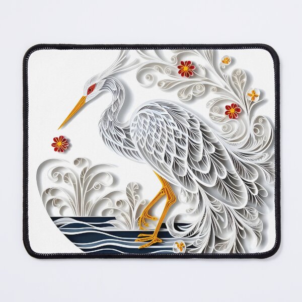 Item preview, Papercraft White Crane designed and sold by Catobix.