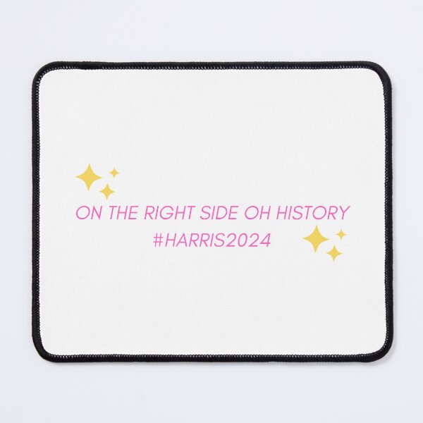 Item preview, On The Right Side Of History #Harris2024 US Elections Democrat designed and sold by M-and-W.