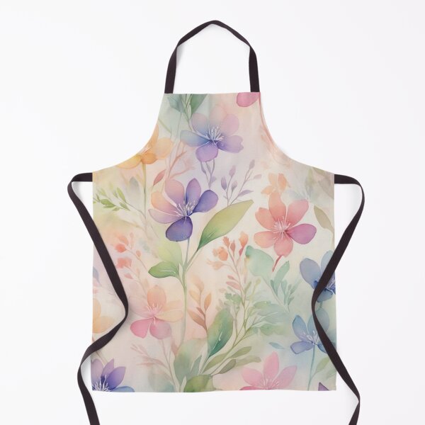 Item preview, Soft watercolor rainbow floral  designed and sold by juthamas8426.