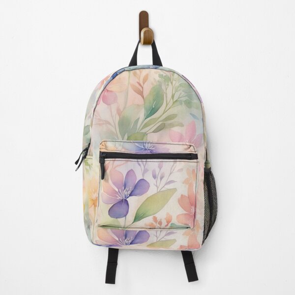 Item preview, Soft watercolor rainbow floral designed and sold by juthamas8426.