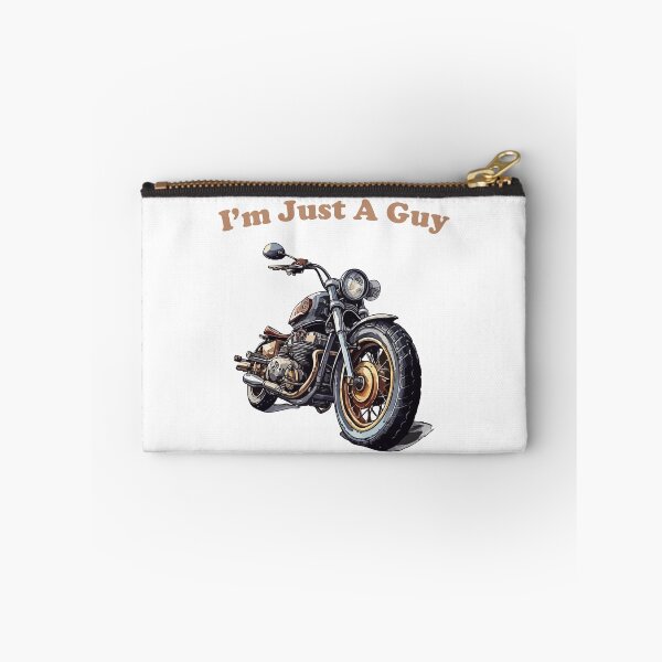 Item preview, I'm Just A Guy - Classic Motorcycle Art designed and sold by -DEEWOLF-.