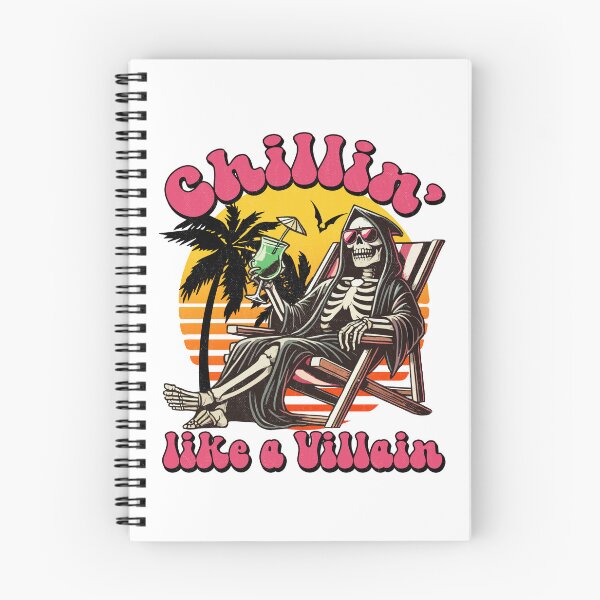 Item preview, Chillin' like a Villain retro halloween designed and sold by pinzka.