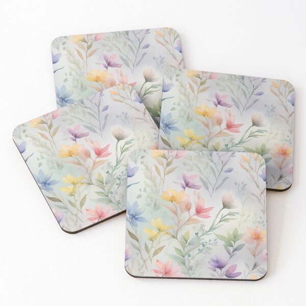 Item preview, Rainbow floral Gray Background designed and sold by juthamas8426.