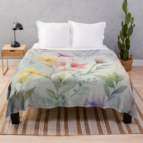 Item preview, Rainbow floral Gray Background designed and sold by juthamas8426.