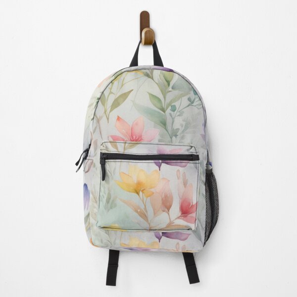 Item preview, Rainbow floral Gray Background designed and sold by juthamas8426.