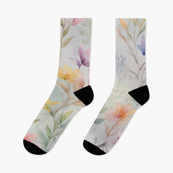 Item preview, Rainbow floral Gray Background designed and sold by juthamas8426.