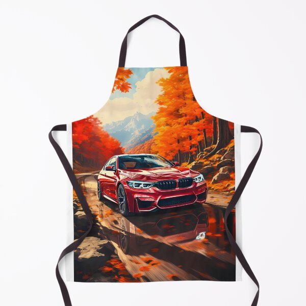 Item preview, Sport Sedan on Scenic Autumn Road With Mountains designed and sold by RevUpDesign.