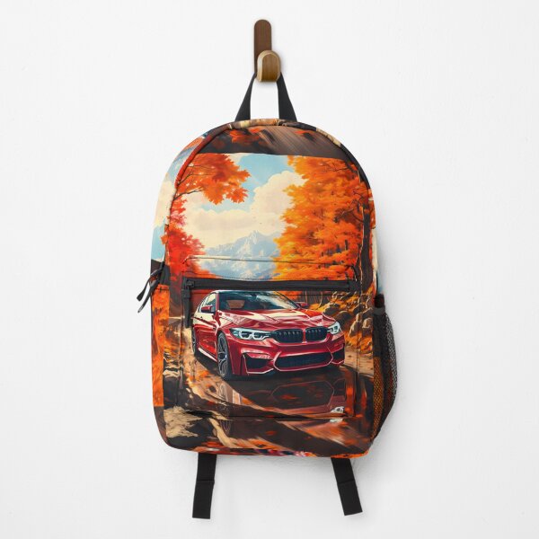 Item preview, Sport Sedan on Scenic Autumn Road With Mountains designed and sold by RevUpDesign.
