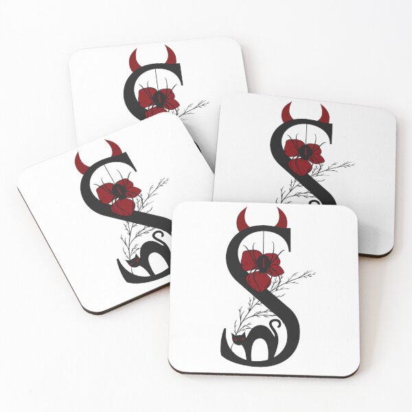 Item preview, Halloween Spider and Cat S Monogram designed and sold by Arkadina.