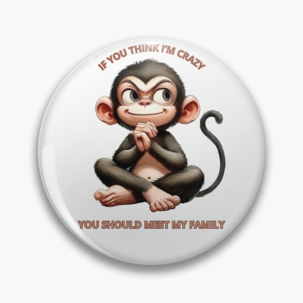 Item preview, “The Mischievous Monkey” designed and sold by CHRIST5000.