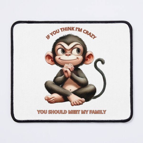 Item preview, “The Mischievous Monkey” designed and sold by CHRIST5000.