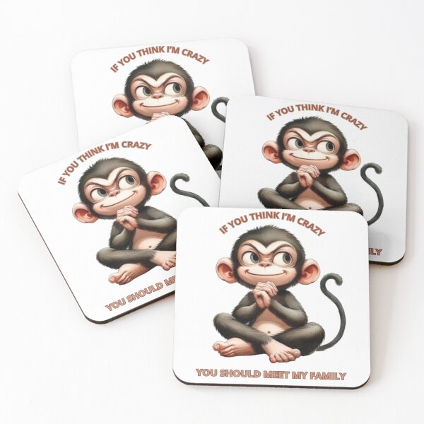 Item preview, “The Mischievous Monkey” designed and sold by CHRIST5000.