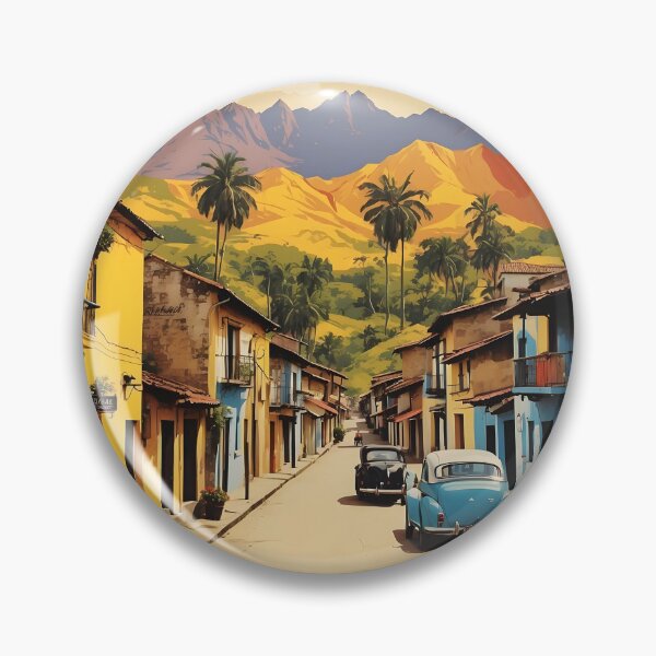 Item preview, Cartel retro vintage de turismo de Soledad Colombia designed and sold by TravelersGems.