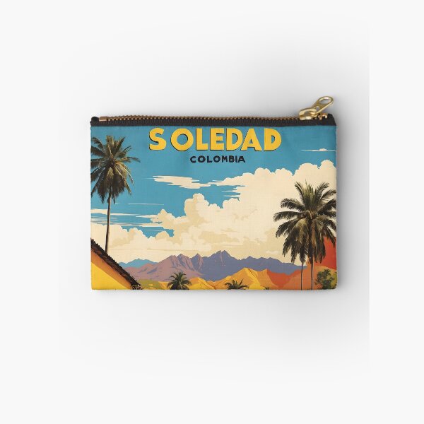 Item preview, Cartel retro vintage de turismo de Soledad Colombia designed and sold by TravelersGems.