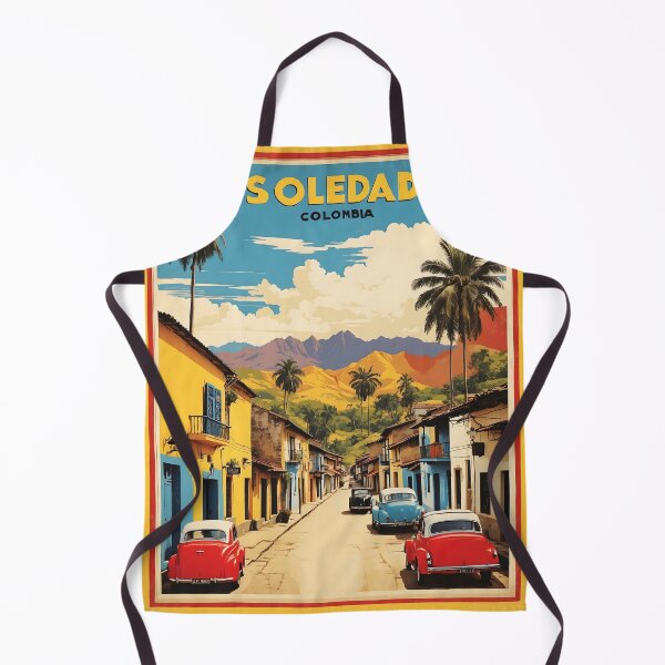 Item preview, Cartel retro vintage de turismo de Soledad Colombia designed and sold by TravelersGems.