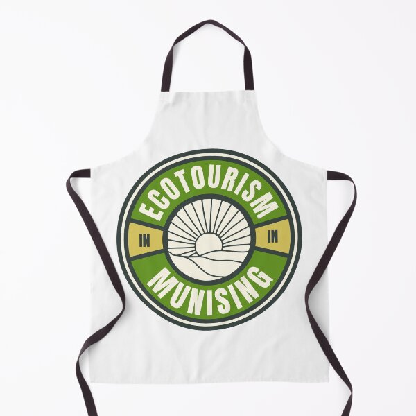 Item preview, Ecotourism in Munising Michigan USA Green Logo designed and sold by Vintage-TM.