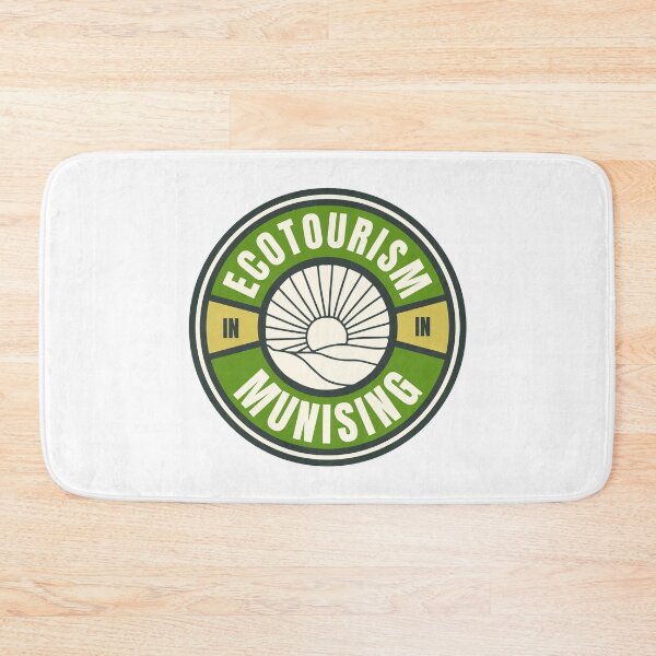 Item preview, Ecotourism in Munising Michigan USA Green Logo designed and sold by Vintage-TM.