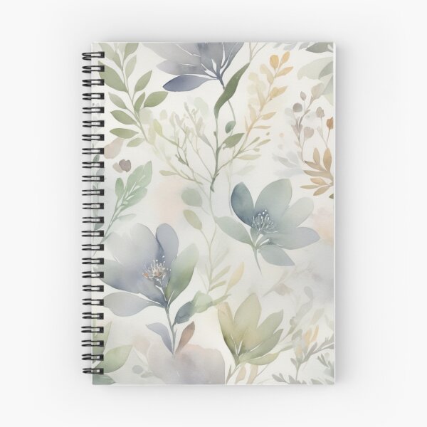 Item preview, watercolor Flora white tone designed and sold by juthamas8426.