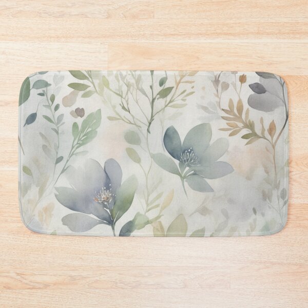 Item preview, watercolor Flora white tone designed and sold by juthamas8426.