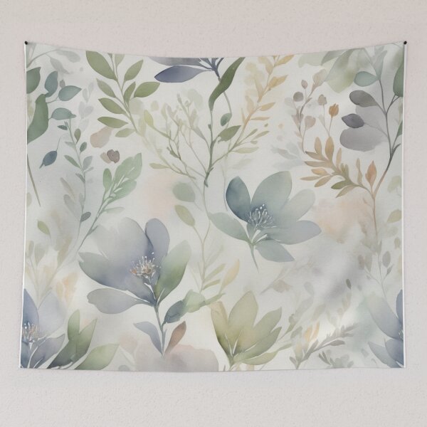 Item preview, watercolor Flora white tone designed and sold by juthamas8426.