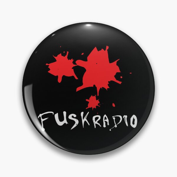Item preview, Fusk Radio designed and sold by BurblePodcast.