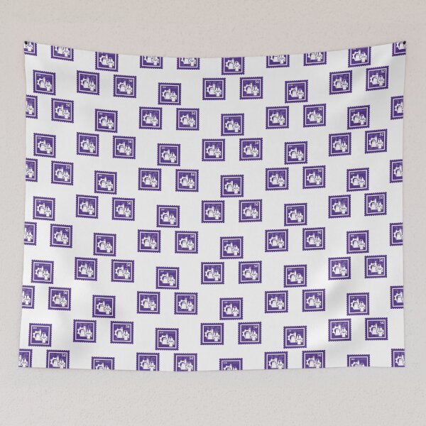 Item preview, Textile Engineering | Purple & White Stamps | College Manufacturing Major | Design Management Graduate School Class | Fiber Fabric Engineer Job | University Degree Minor | StampHeed 003 designed and sold by StampHeed.