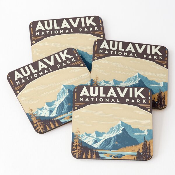 Item preview, Aulavik National Park Canada Vintage Travel Tourism  designed and sold by TravelersGems.