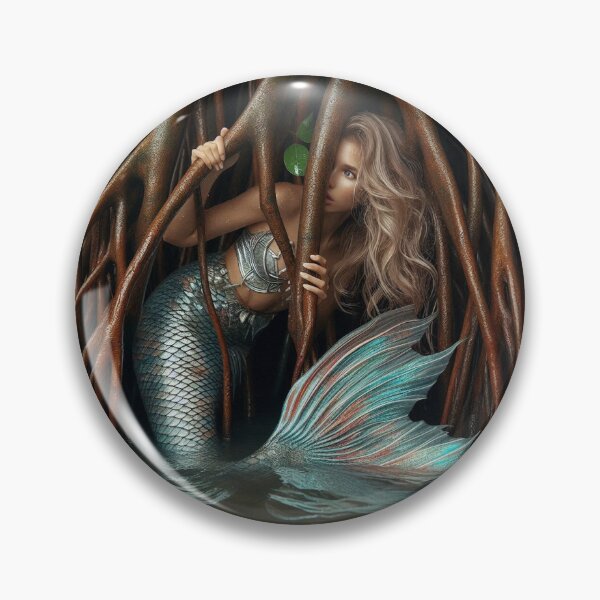 Item preview, Mermaid Hiding designed and sold by piscesmermaid.
