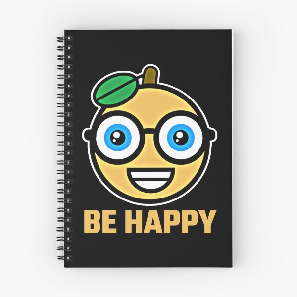 Item preview, Be Happy - Cute Smiling Cartoon Orange designed and sold by Sunserize Designs.