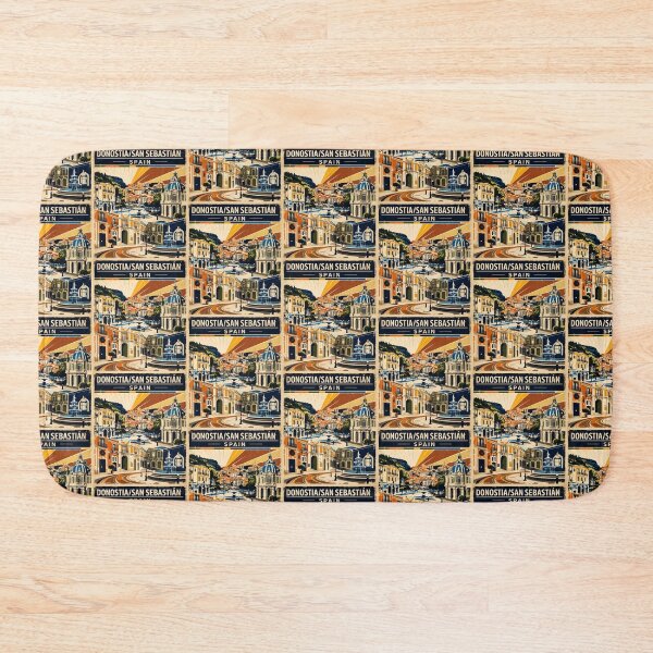 Item preview, Donostia San Sebastian Spain Vintage Travel Tourism designed and sold by TravelersGems.