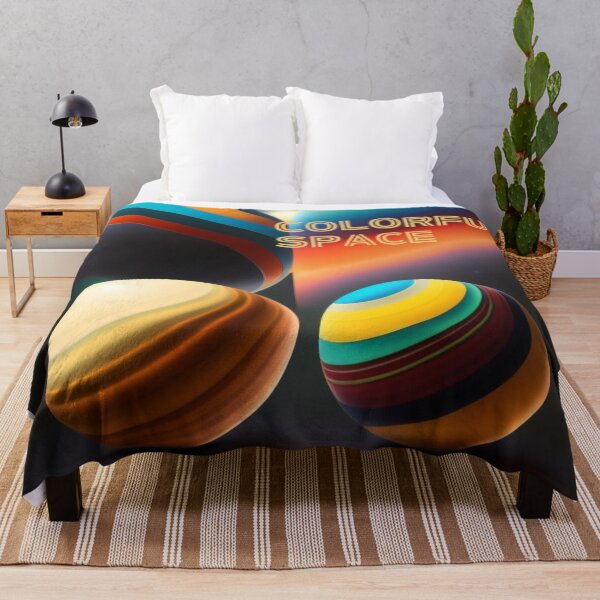 Artikelvorschau, Farbenfroher Weltraum – Lebendige Galaxy Art Serie entworfen und verkauft von beddreams.