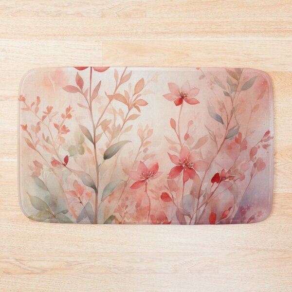 Item preview, Soft watercolor red floral design designed and sold by juthamas8426.