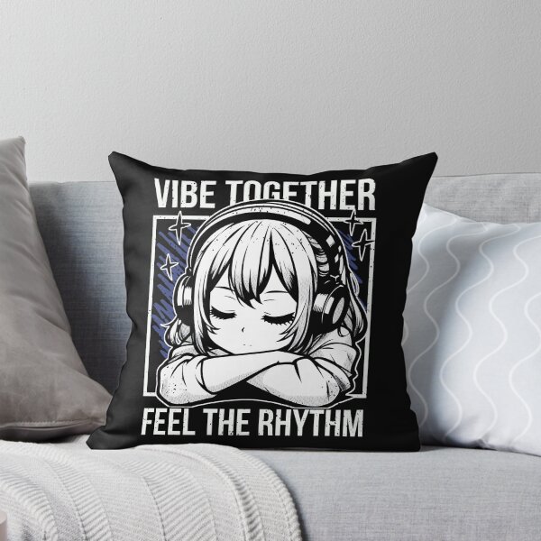 Item preview, VIBE TOGETHER FEEL THE RHYTHM, Celestial Harmony with white letters designed and sold by SplashTastic.