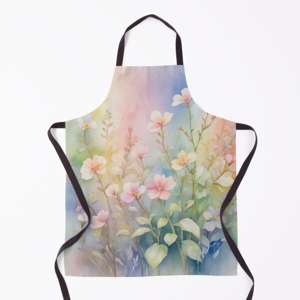 Item preview, rainbows flowers watercolor  designed and sold by juthamas8426.