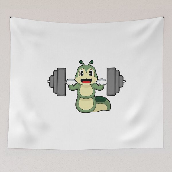 Item preview, Caterpillar Bodybuilder Dumbbell Bodybuilding designed and sold by Snabdesign84.