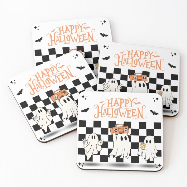 Item preview, Happy Halloween. Party ghosts and the joy of Halloween designed and sold by FreeSoulLab.