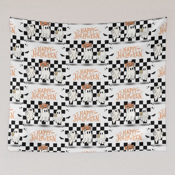 Item preview, Happy Halloween. Party ghosts and the joy of Halloween designed and sold by FreeSoulLab.