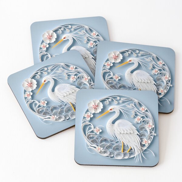 Item preview, Papercraft Blue Heron designed and sold by Catobix.