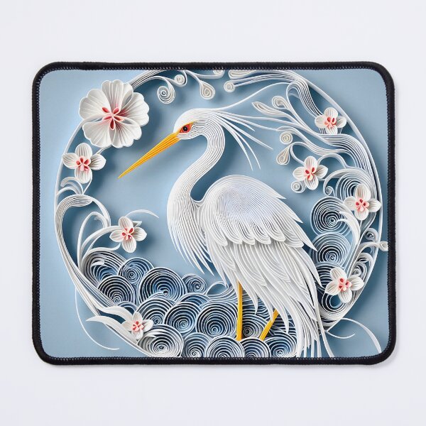 Item preview, Papercraft Blue Heron designed and sold by Catobix.